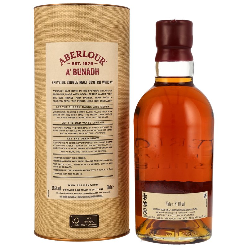 Aberlour a´ bunadh Batch 081 - 61,6%