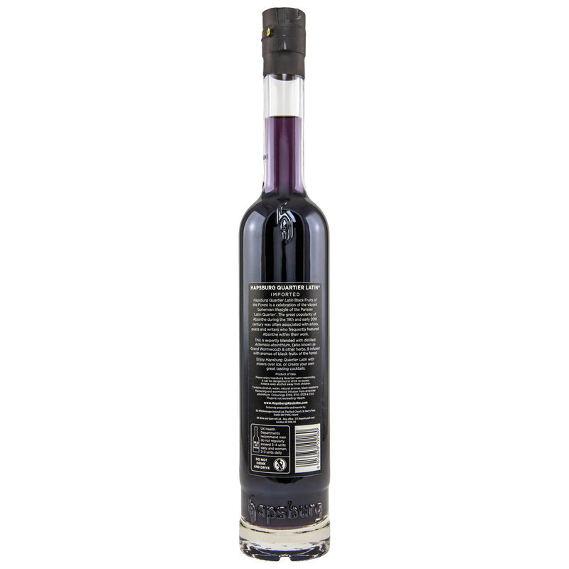 Absinthe Hapsburg "Quartier Latin" Black Fruits