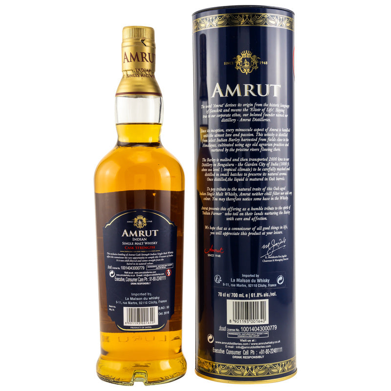 Amrut Cask Strength - Indian Single Malt