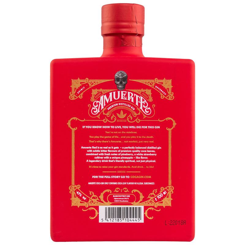 Amuerte Coca Leaf Gin Red Edition