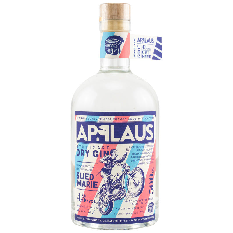 Applaus SUEDMARIE Stuttgart Dry Gin