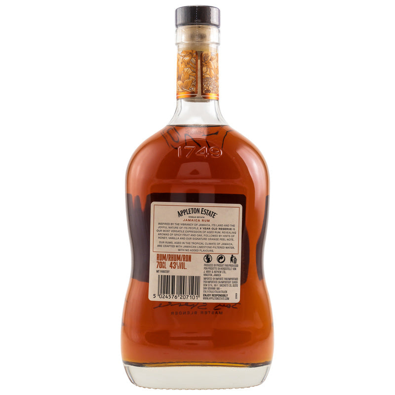 Appleton Reserve 8 y.o. Rum Jamaica