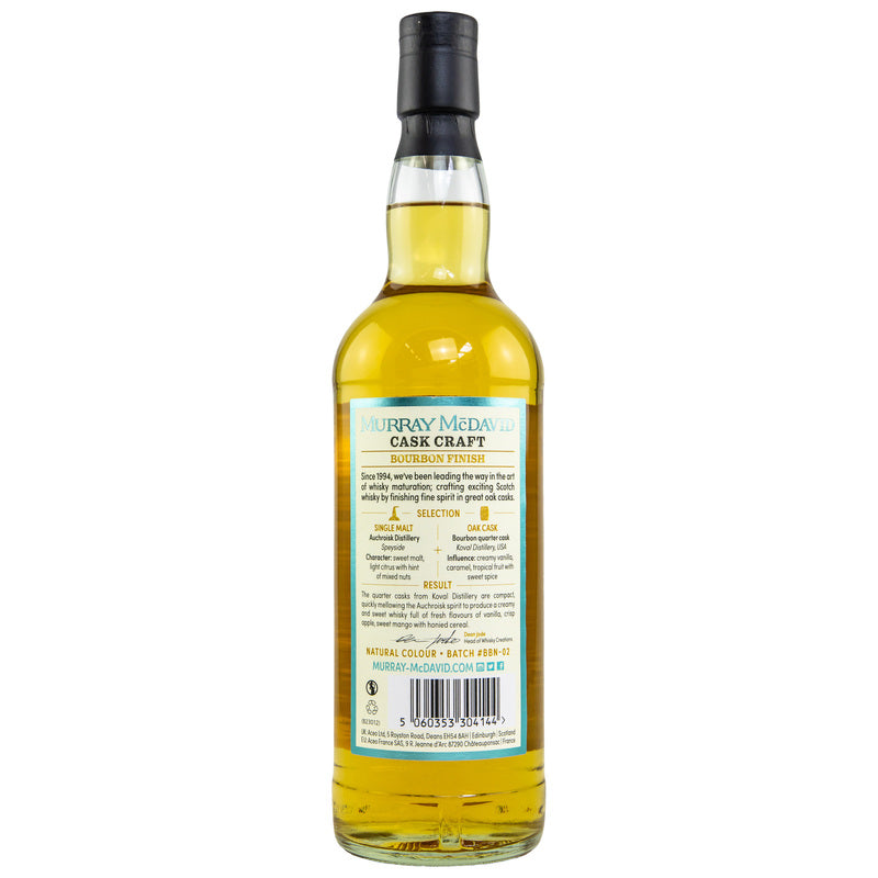 Auchroisk Bourbon Cask Finish - Murray McDavid