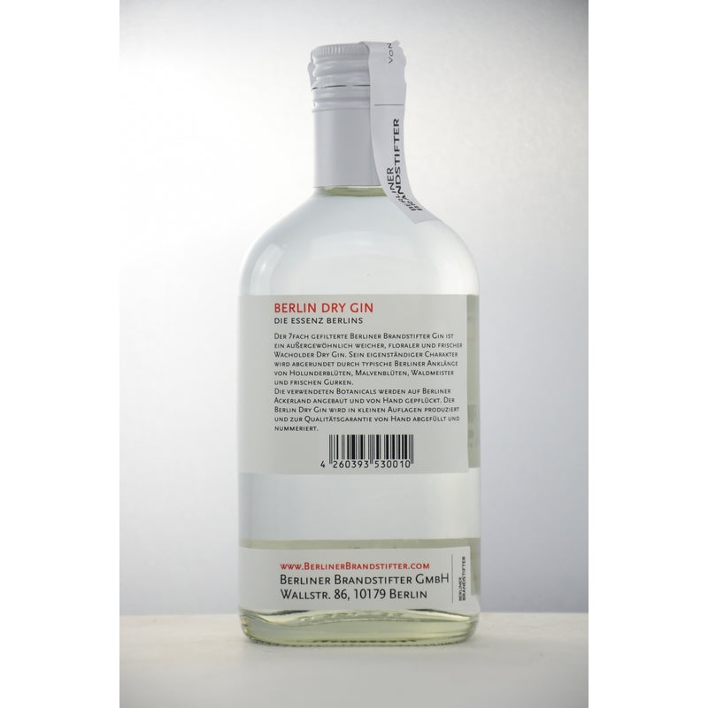 Berliner Brandstifter Dry Gin - 350ml