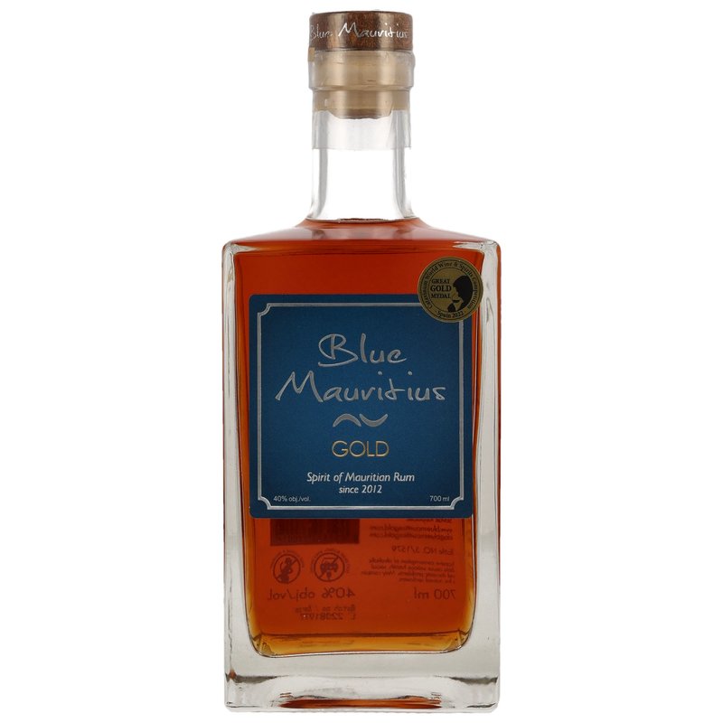 Blue Mauritius Gold Rum