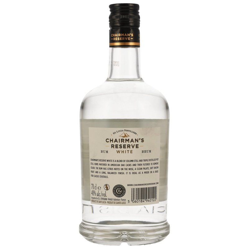 Chairmans Reserve White Rum 40%