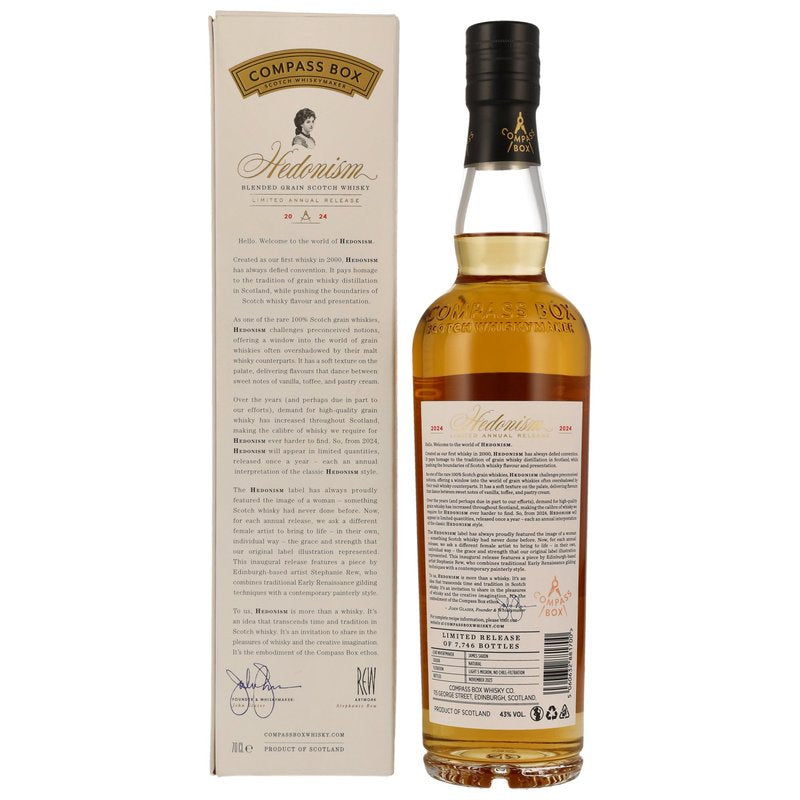 Compass Box Hedonism 2024