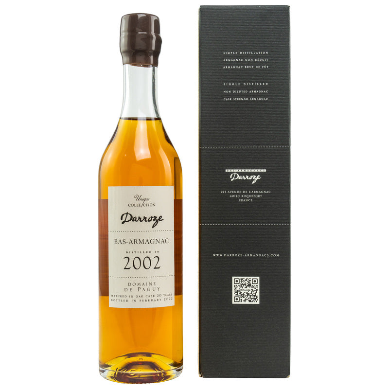 Domaine de Paguy 2002 - 200ml Armagnac Darroze