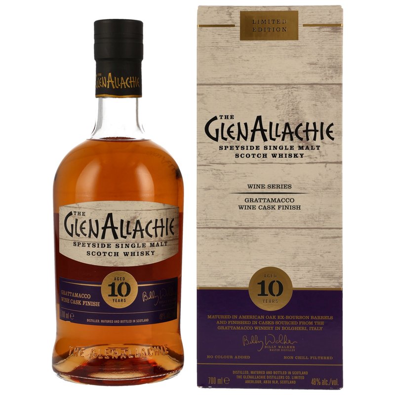 GlenAllachie 10 y.o. Grattamacco Wine Finish