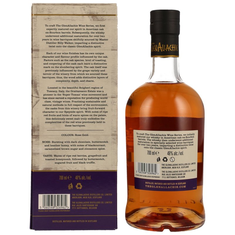 GlenAllachie 10 y.o. Grattamacco Wine Finish