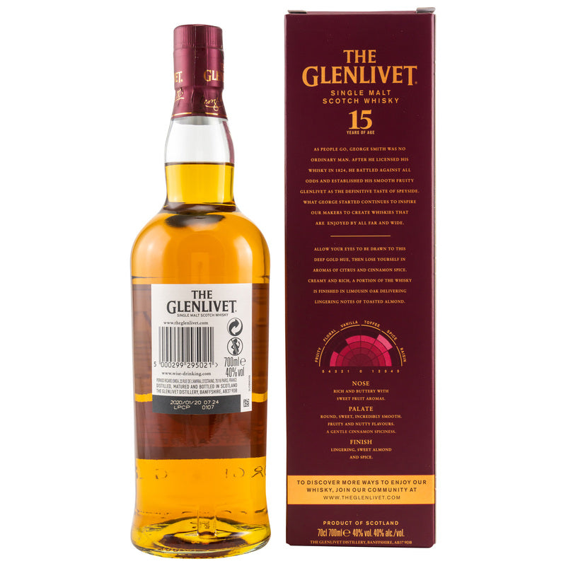 Glenlivet 15 y.o. - French Oak Reserve