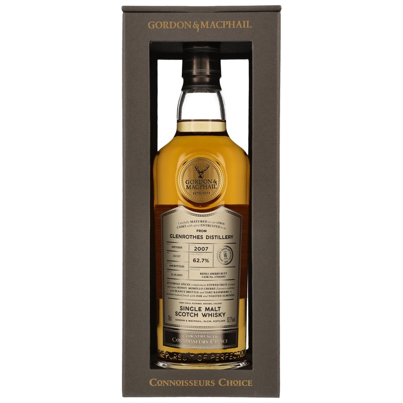 Glenrothes 2007/2023 G&M CC CS