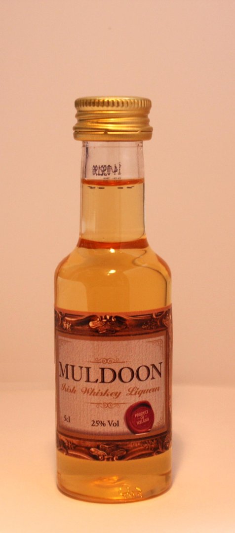 Muldoon Irish Whiskey Liqueur Miniatur 0,05 l