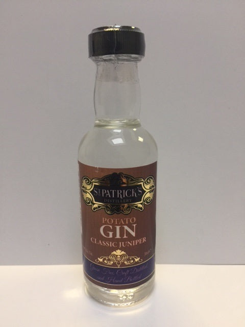 St Patrick`s Classic Juniper Potato Gin Mini 0,05 l