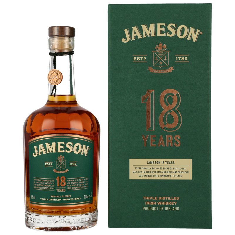 Jameson 18 y.o. Irish Whiskey