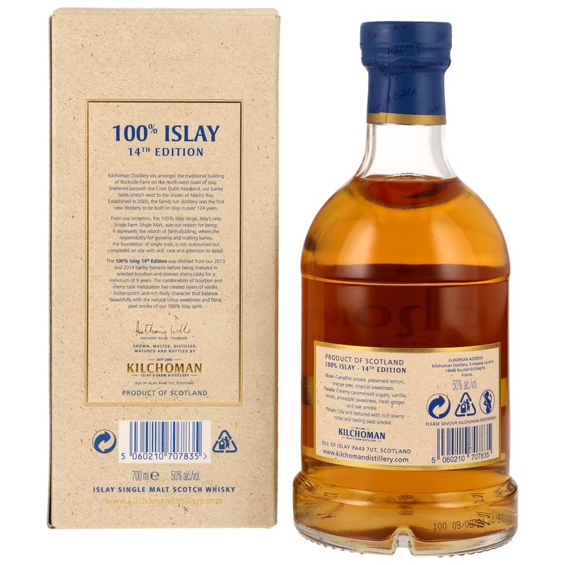 Kilchoman 100% Islay - 14th Edition (2024)