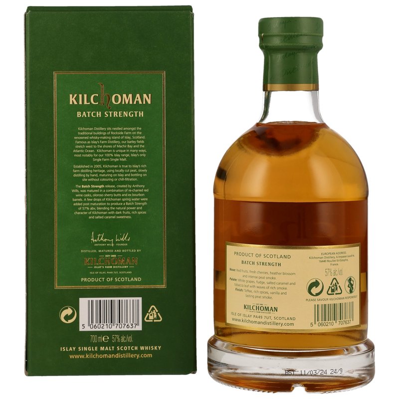 Kilchoman Batch Strength 57%