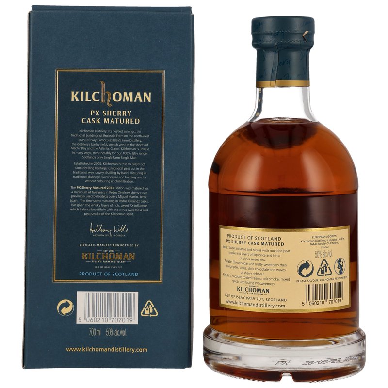 Kilchoman PX Sherry Cask Matured