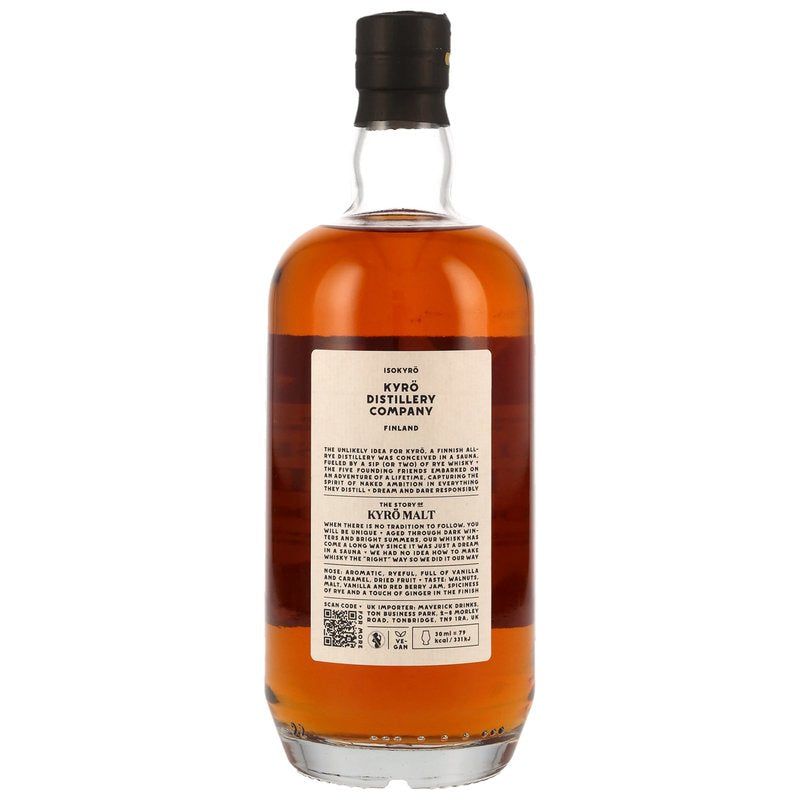 Kyrö Malt Rye Whisky - 700ml