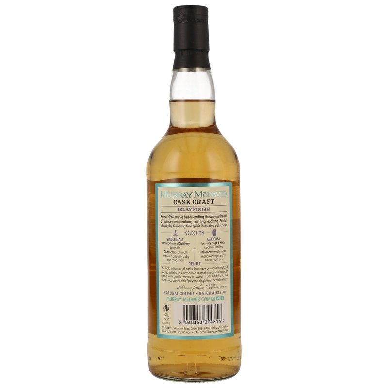 Mannochmore Islay Cask Finish - Murray McDavid