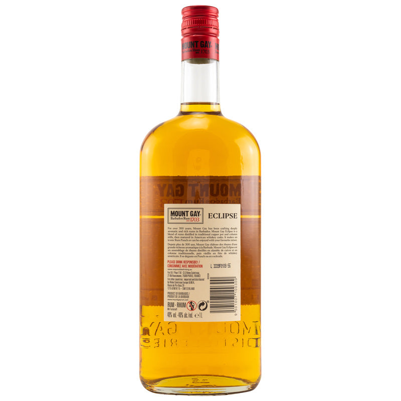 Mount Gay 1703 Eclipse Rum - Liter