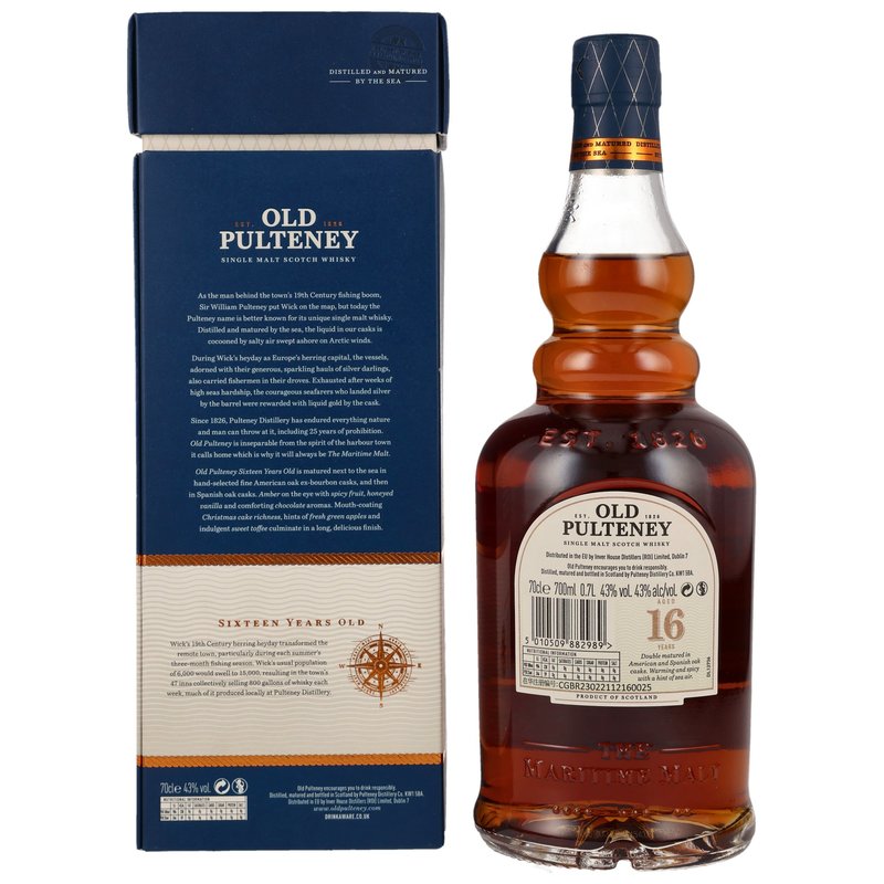 Old Pulteney 16 y.o. - 43%