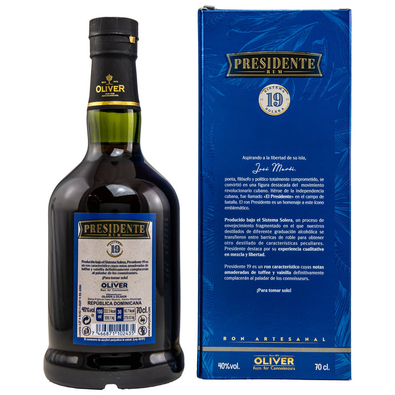 Presidente Rum 19