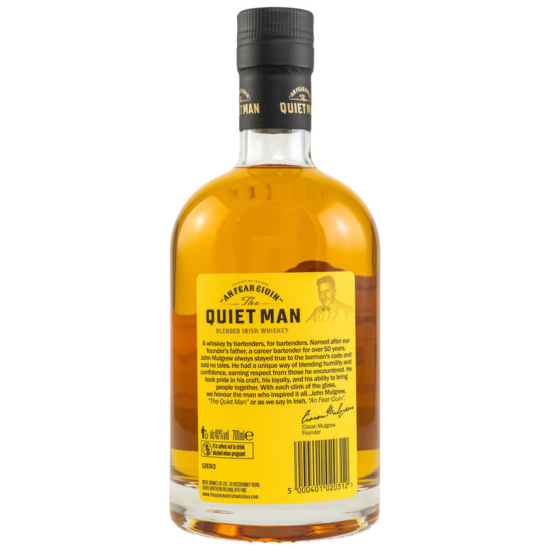 Quiet Man Blended Irish Whiskey