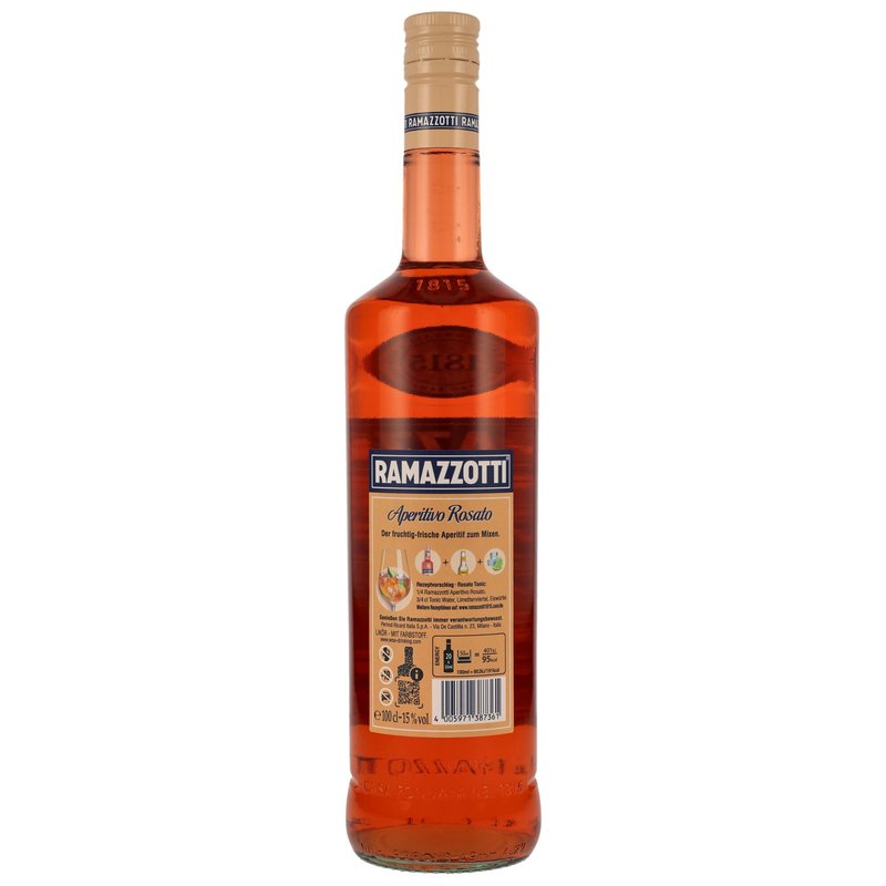 Ramazzotti Aperitivo Rosato Liter