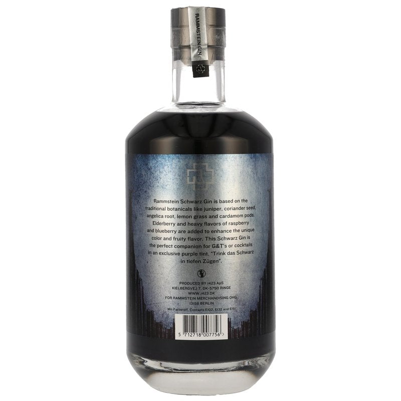 Rammstein Blueberry Gin - Schwarz