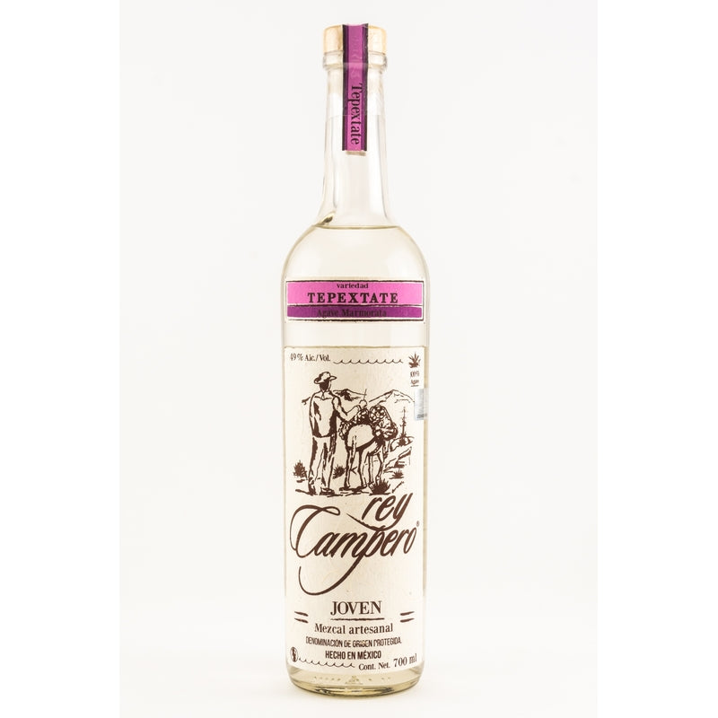 Rey Campero Tepextate Mezcal artesanal - Joven