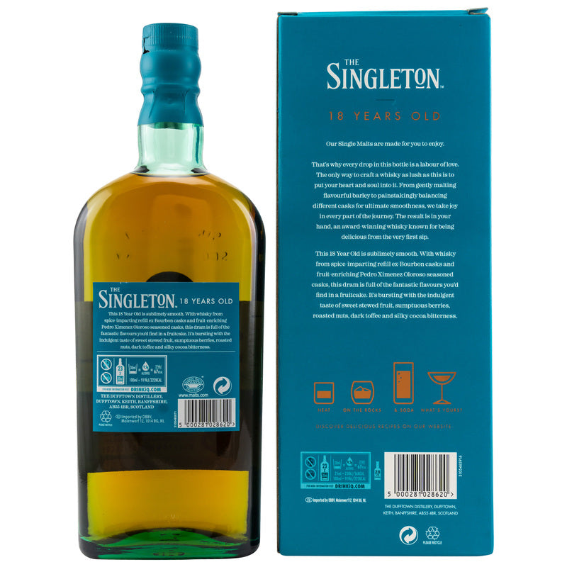 Singleton of Dufftown 18 y.o.