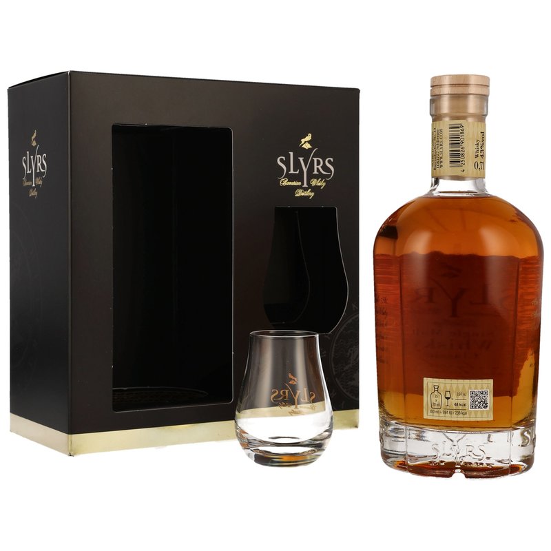 Slyrs Single Malt Classic mit Glas