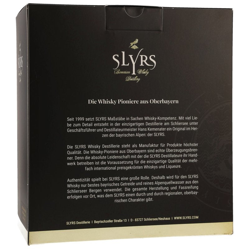 Slyrs Single Malt Classic mit Glas