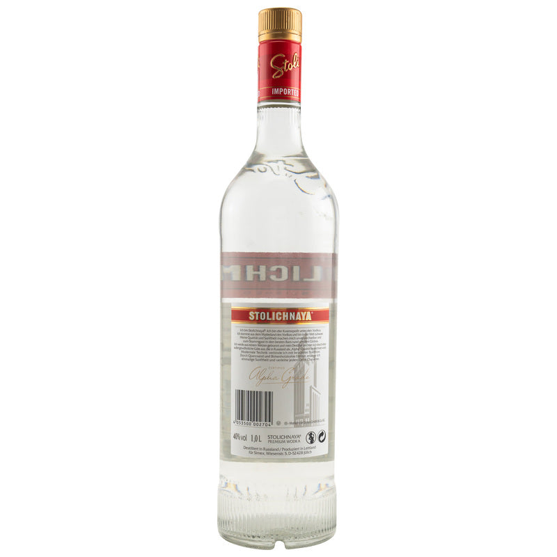 Stolichnaya Vodka LITER