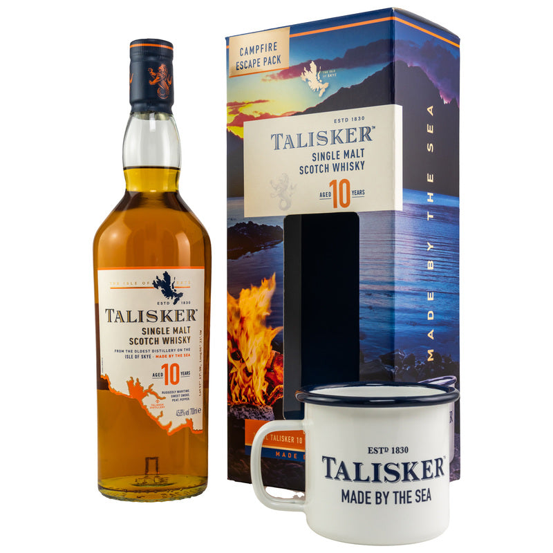 Talisker 10 y.o. + Becher - Campfire Pack