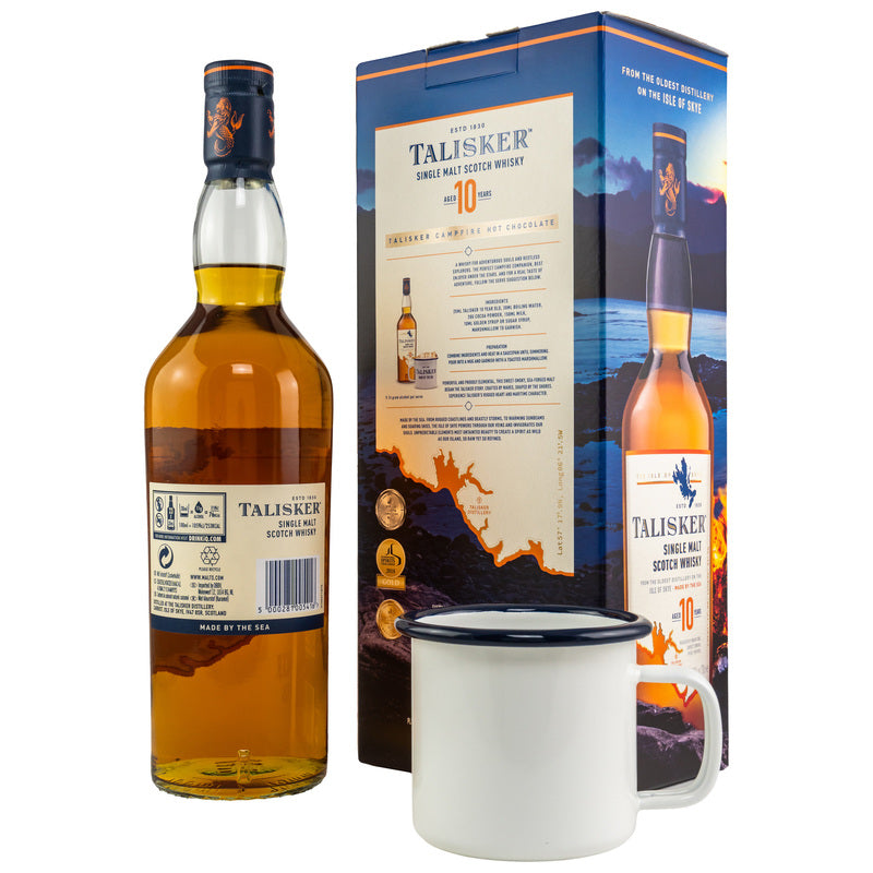 Talisker 10 y.o. + Becher - Campfire Pack