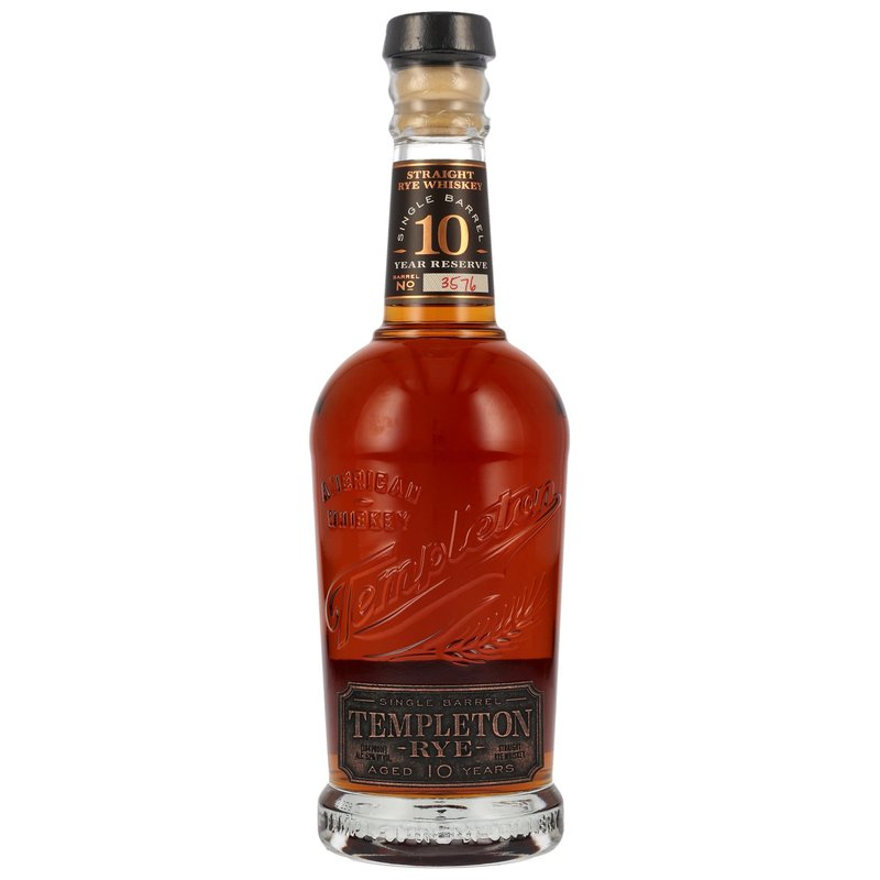 Templeton Single Barrel Rye 10 y.o.