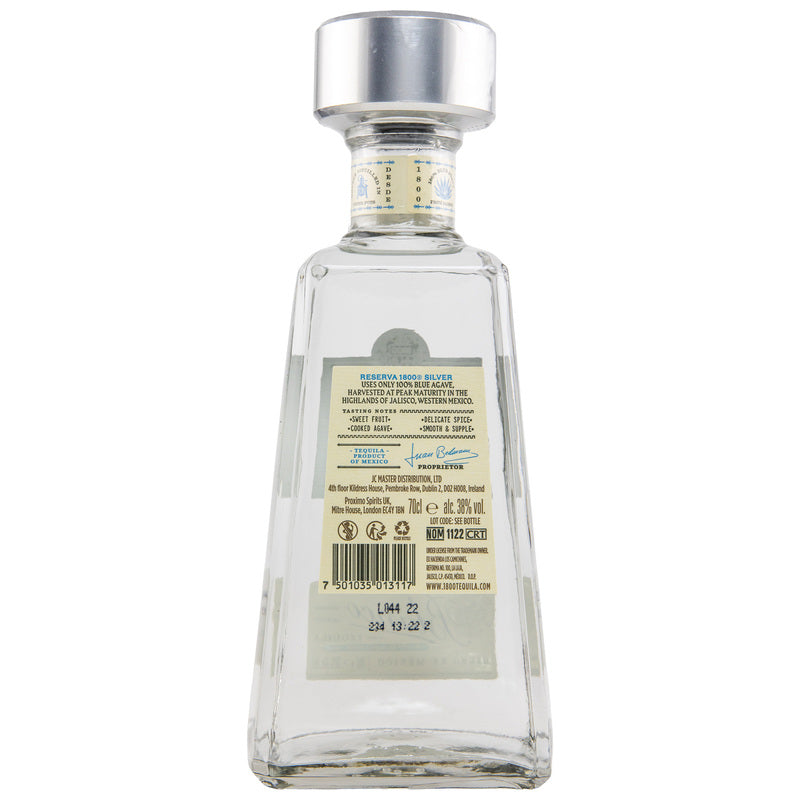 Tequila Reserva 1800  Blanco