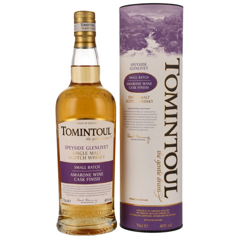 Tomintoul Amarone Cask Finish